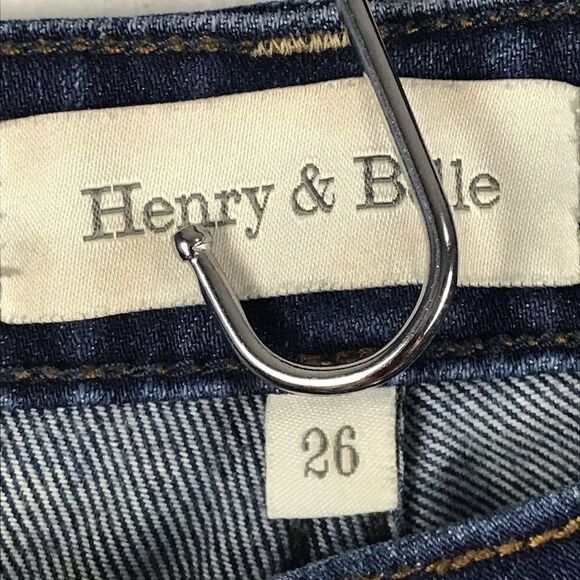 Henry and Belle Signature Straight Leg Jeans Size 26” - Picture 5 of 7
